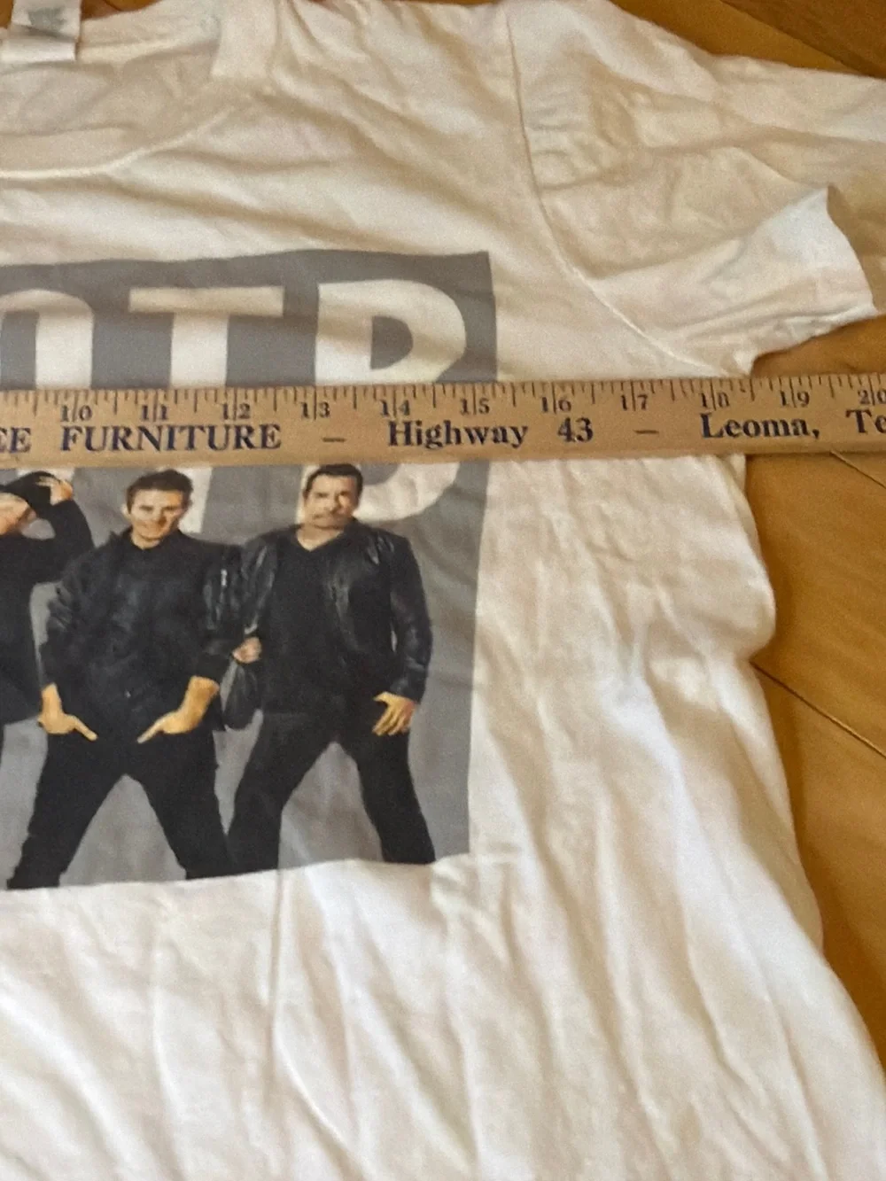 NKOTB New Kids on the Block Total Package Tour 2017 T-Shirt Small Band Tee